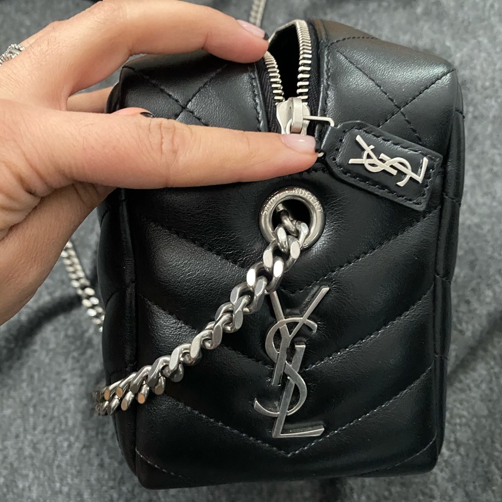 *Sold* Saint Laurent Matelasse LouLou Bowling Bag